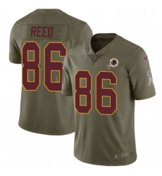 Mens Nike Washington Redskins 86 Jordan Reed Limited Olive 2017 Salute to Service NFL Jersey Mens Nike Washington Redskins 86 Jordan Reed Limited Olive 2017 Salute to Service NFL Jersey