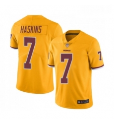Mens Washington Redskins 7 Dwayne Haskins Limited Gold Rush Vapor Untouchable Football Jersey Mens Washington Redskins 7 Dwayne Haskins Limited Gold Rush Vapor Untouchable Football Jersey