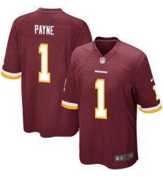 Men's Washington Redskins Da'Ron Payne Nike Burgundy 2018 NFL Draft First Round Pick Elite Jersey Men's Washington Redskins Da'Ron Payne Nike Burgundy 2018 NFL Draft First Round Pick Elite Jersey