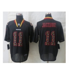 Nike Washington RedSkins 11 DeSean Jackson Black Elite Lights Out Fashion NFL Jersey Nike Washington RedSkins 11 DeSean Jackson Black Elite Lights Out Fashion NFL Jersey