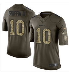 Nike Washington Redskins #10 Robert Griffin III Green Men 27s Stitched NFL Limited Salute to Service Jersey Nike Washington Redskins #10 Robert Griffin III Green Men 27s Stitched NFL Limited Salute to Service Jersey