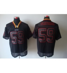 Nike Washington Redskins 59 London Fletcher Black Elite Lights Out NFL Jersey Nike Washington Redskins 59 London Fletcher Black Elite Lights Out NFL Jersey