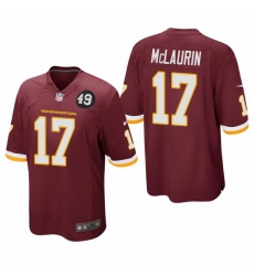 Washington Redskins 17 Terry McLaurin Men Nike Burgundy Bobby Mitchell Uniform Patch NFL Game Jersey Washington Redskins 17 Terry McLaurin Men Nike Burgundy Bobby Mitchell Uniform Patch NFL Game Jersey