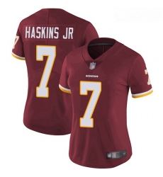 Redskins #7 Dwayne Haskins Jr Burgundy Red Team Color Women Stitched Football Vapor Untouchable Limited Jersey Redskins #7 Dwayne Haskins Jr Burgundy Red Team Color Women Stitched Football Vapor Untouchable Limited Jersey