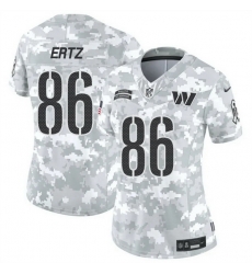 Women Washington Commanders 86 Zach Ertz 2024 F U S E Arctic Camo Salute To Service Women Washington Commanders 86 Zach Ertz 2024 F U S E Arctic Camo Salute To Service