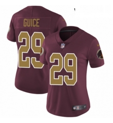 Womens Nike Washington Redskins 29 Derrius Guice Burgundy RedGold Number Alternate 80TH Anniversary Vapor Untouchable Elite Player NFL Jersey Womens Nike Washington Redskins 29 Derrius Guice Burgundy RedGold Number Alternate 80TH Anniversary Vapor Untouchable Elite Player NFL Jersey