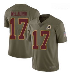 Redskins #17 Terry McLaurin Olive Youth Stitched Football Limited 2017 Salute to Service Jersey Redskins #17 Terry McLaurin Olive Youth Stitched Football Limited 2017 Salute to Service Jersey