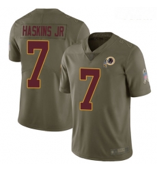 Redskins #7 Dwayne Haskins Jr Olive Youth Stitched Football Limited 2017 Salute to Service Jersey Redskins #7 Dwayne Haskins Jr Olive Youth Stitched Football Limited 2017 Salute to Service Jersey