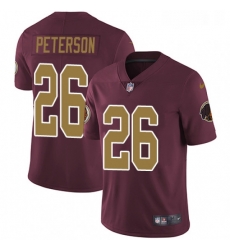 Youth Nike Washington Redskins 26 Adrian Peterson Burgundy Red Gold Number Alternate 80TH Anniversary Vapor Untouchable Limited Player NFL Jersey Youth Nike Washington Redskins 26 Adrian Peterson Burgundy Red Gold Number Alternate 80TH Anniversary Vapor Untouchable Limited Player NFL Jersey