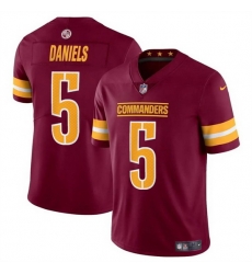Youth Washington Commanders 5 Jayden Daniels Burgundy 2024 Draft Vapor Limited Stitched Football Jersey Youth Washington Commanders 5 Jayden Daniels Burgundy 2024 Draft Vapor Limited Stitched Football Jersey