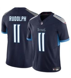 Men Tennessee Titans 11 Mason Rudolph Navy 2024 F U S E Vapor Limited Stitched Football Jersey Men Tennessee Titans 11 Mason Rudolph Navy 2024 F U S E Vapor Limited Stitched Football Jersey