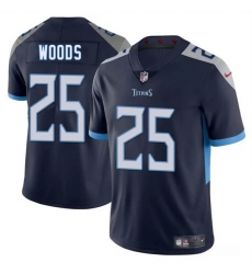 Men Tennessee Titans 25 Xavier Woods Navy 2025 Vapor Untouchable Stitched Jersey Men Tennessee Titans 25 Xavier Woods Navy 2025 Vapor Untouchable Stitched Jersey