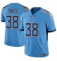 Men Tennessee Titans 38 L Jarius Sneed Blue Vapor Limited Stitched Football Jersey Men Tennessee Titans 38 L Jarius Sneed Blue Vapor Limited Stitched Football Jersey
