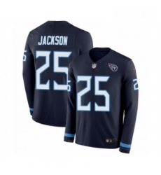 Mens Nike Tennessee Titans 25 Adoree Jackson Limited Navy Blue Therma Long Sleeve NFL Jersey Mens Nike Tennessee Titans 25 Adoree Jackson Limited Navy Blue Therma Long Sleeve NFL Jersey