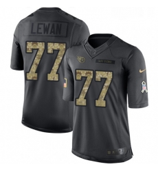 Mens Nike Tennessee Titans 77 Taylor Lewan Limited Black 2016 Salute to Service NFL Jersey Mens Nike Tennessee Titans 77 Taylor Lewan Limited Black 2016 Salute to Service NFL Jersey