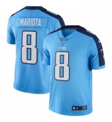 Mens Nike Tennessee Titans 8 Marcus Mariota Light Blue Team Color Vapor Untouchable Limited Player NFL Jersey Mens Nike Tennessee Titans 8 Marcus Mariota Light Blue Team Color Vapor Untouchable Limited Player NFL Jersey