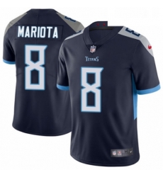 Mens Nike Tennessee Titans 8 Marcus Mariota Navy Blue Team Color Vapor Untouchable Limited Player 2018 NFL Jersey Mens Nike Tennessee Titans 8 Marcus Mariota Navy Blue Team Color Vapor Untouchable Limited Player 2018 NFL Jersey
