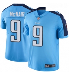 Mens Nike Tennessee Titans 9 Steve McNair Limited Light Blue Rush Vapor Untouchable NFL Jersey Mens Nike Tennessee Titans 9 Steve McNair Limited Light Blue Rush Vapor Untouchable NFL Jersey
