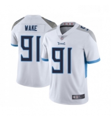 Mens Tennessee Titans 91 Cameron Wake White Vapor Untouchable Limited Player Football Jersey Mens Tennessee Titans 91 Cameron Wake White Vapor Untouchable Limited Player Football Jersey