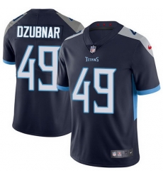 Nike Titans 49 Nick Dzubnar Navy Blue Team Color Men Stitched NFL Vapor Untouchable Limited Jersey Nike Titans 49 Nick Dzubnar Navy Blue Team Color Men Stitched NFL Vapor Untouchable Limited Jersey