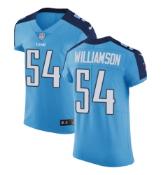 Nike Titans #54 Avery Williamson Light Blue Team Color Mens Stitched NFL Vapor Untouchable Elite Jersey Nike Titans #54 Avery Williamson Light Blue Team Color Mens Stitched NFL Vapor Untouchable Elite Jersey