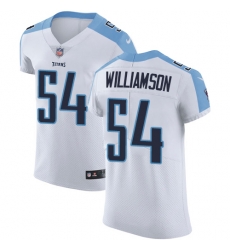 Nike Titans #54 Avery Williamson White Mens Stitched NFL Vapor Untouchable Elite Jersey Nike Titans #54 Avery Williamson White Mens Stitched NFL Vapor Untouchable Elite Jersey