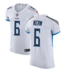 Nike Titans #6 Brett Kern White Mens Stitched NFL Vapor Untouchable Elite Jersey Nike Titans #6 Brett Kern White Mens Stitched NFL Vapor Untouchable Elite Jersey
