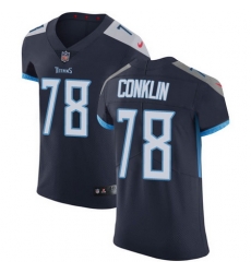 Nike Titans #78 Jack Conklin Navy Blue Alternate Mens Stitched NFL Vapor Untouchable Elite Jersey Nike Titans #78 Jack Conklin Navy Blue Alternate Mens Stitched NFL Vapor Untouchable Elite Jersey