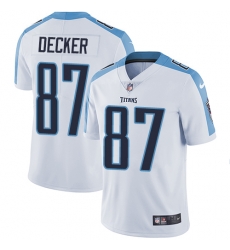 Nike Titans #87 Eric Decker White Mens Stitched NFL Vapor Untouchable Limited Jersey Nike Titans #87 Eric Decker White Mens Stitched NFL Vapor Untouchable Limited Jersey