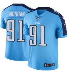 Nike Titans #91 Derrick Morgan Light Blue Mens Stitched NFL Limited Rush Jersey Nike Titans #91 Derrick Morgan Light Blue Mens Stitched NFL Limited Rush Jersey