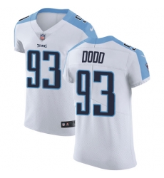 Nike Titans #93 Kevin Dodd White Mens Stitched NFL Vapor Untouchable Elite Jersey Nike Titans #93 Kevin Dodd White Mens Stitched NFL Vapor Untouchable Elite Jersey