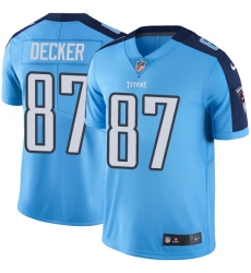 Nike Titans #87 Eric Decker Light Blue Team Color Youth Stitched NFL Vapor Untouchable Limited Jersey Nike Titans #87 Eric Decker Light Blue Team Color Youth Stitched NFL Vapor Untouchable Limited Jersey