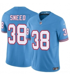 Youth Tennessee Titans 38 L'Jarius Sneed Blue 2024 F U S E Throwback Vapor Limited Stitched Football Jersey Youth Tennessee Titans 38 L'Jarius Sneed Blue 2024 F U S E Throwback Vapor Limited Stitched Football Jersey