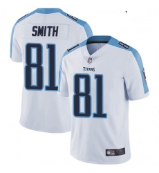 Youth Tennessee Titans 81 Jonnu Smith White Vapor Limited Jersey Youth Tennessee Titans 81 Jonnu Smith White Vapor Limited Jersey