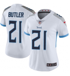Nike Titans #21 Malcolm Butler White Womens Stitched NFL Vapor Untouchable Limited Jersey Nike Titans #21 Malcolm Butler White Womens Stitched NFL Vapor Untouchable Limited Jersey