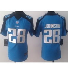 Women Nike Tennessee Titans 28 Chris Johnson Light Blue NFL Jerseys Women Nike Tennessee Titans 28 Chris Johnson Light Blue NFL Jerseys