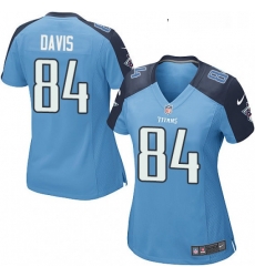 Womens Nike Tennessee Titans 84 Corey Davis Game Light Blue Team Color NFL Jersey Womens Nike Tennessee Titans 84 Corey Davis Game Light Blue Team Color NFL Jersey