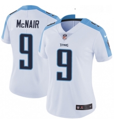 Womens Nike Tennessee Titans 9 Steve McNair White Vapor Untouchable Limited Player NFL Jersey Womens Nike Tennessee Titans 9 Steve McNair White Vapor Untouchable Limited Player NFL Jersey