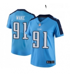 Womens Tennessee Titans 91 Cameron Wake Limited Light Blue Rush Vapor Untouchable Football Jersey Womens Tennessee Titans 91 Cameron Wake Limited Light Blue Rush Vapor Untouchable Football Jersey