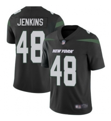 Jets #48 Jordan Jenkins Black Alternate Men Stitched Football Vapor Untouchable Limited Jersey Jets #48 Jordan Jenkins Black Alternate Men Stitched Football Vapor Untouchable Limited Jersey