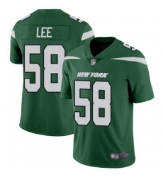Jets #58 Darron Lee Green Team Color Men Stitched Football Vapor Untouchable Limited Jersey Jets #58 Darron Lee Green Team Color Men Stitched Football Vapor Untouchable Limited Jersey