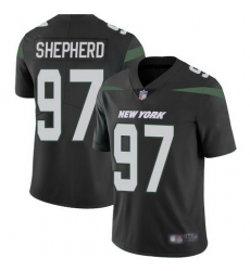 Jets #97 Nathan Shepherd Black Alternate Men Stitched Football Vapor Untouchable Limited Jersey Jets #97 Nathan Shepherd Black Alternate Men Stitched Football Vapor Untouchable Limited Jersey