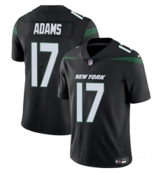 Men New York Jets 17 Davante Adams Black 2024 Vapor Untouchable Limited Stitched Jersey Men New York Jets 17 Davante Adams Black 2024 Vapor Untouchable Limited Stitched Jersey