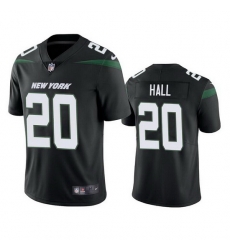 Men New York Jets 20 Breece Hall 2022 Black Vapor Untouchable Limited Stitched Jersey Men New York Jets 20 Breece Hall 2022 Black Vapor Untouchable Limited Stitched Jersey