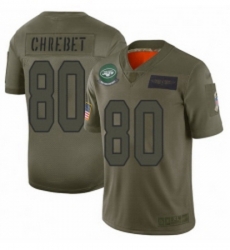 Men New York Jets 80 Wayne Chrebet Limited Camo 2019 Salute to Service Football Jersey Men New York Jets 80 Wayne Chrebet Limited Camo 2019 Salute to Service Football Jersey
