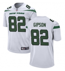Men New York Jets 82 Xavier Gipson White Stitched Jersey Men New York Jets 82 Xavier Gipson White Stitched Jersey