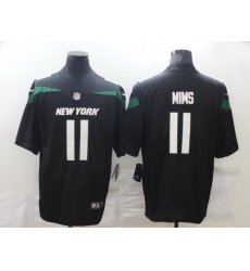 Men Nike New York Jets 11 Denzel Mims Black Vapor Untouchable Limited Jersey Men Nike New York Jets 11 Denzel Mims Black Vapor Untouchable Limited Jersey