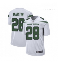 Mens New York Jets 28 Curtis Martin Game White Football Jersey Mens New York Jets 28 Curtis Martin Game White Football Jersey