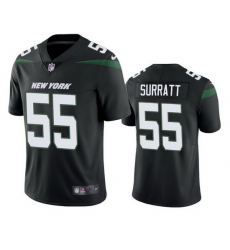 Men's New York Jets #55 Chazz Surratt Black Vapor Untouchable Limited Stitched Jersey Men's New York Jets #55 Chazz Surratt Black Vapor Untouchable Limited Stitched Jersey