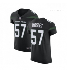 Mens New York Jets 57 CJ Mosley Black Alternate Vapor Untouchable Elite Player Football Jersey Mens New York Jets 57 CJ Mosley Black Alternate Vapor Untouchable Elite Player Football Jersey